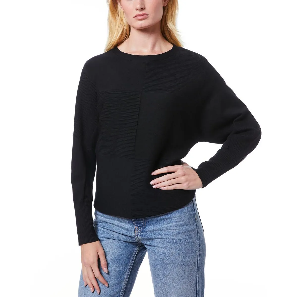 Womens Ribbed Viscose V-Neck Sweater