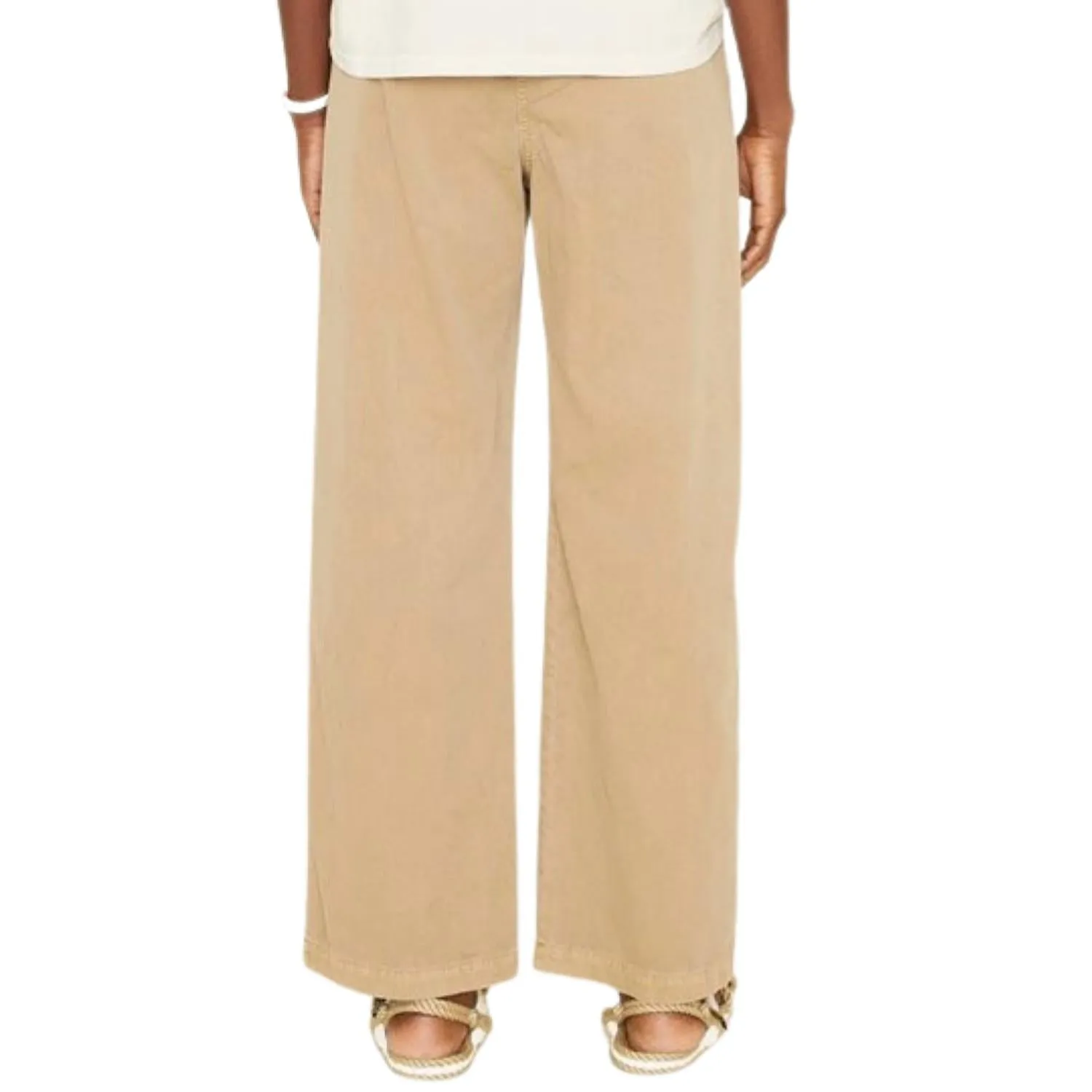 Women's Shiloh Twill Pant In Dark Sand