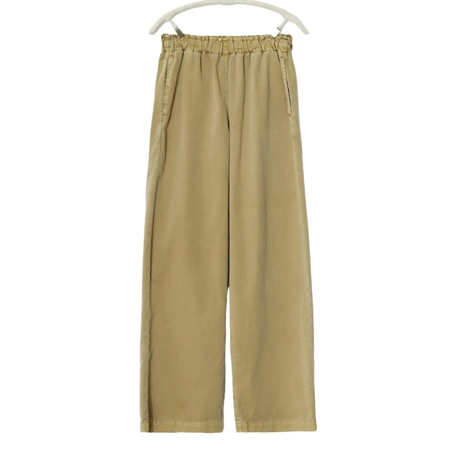 Women's Shiloh Twill Pant In Dark Sand