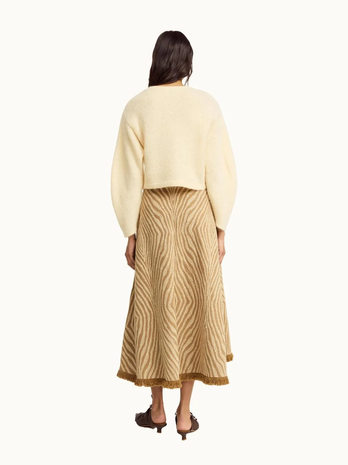 Zharea Cardigan In Sea Mist
